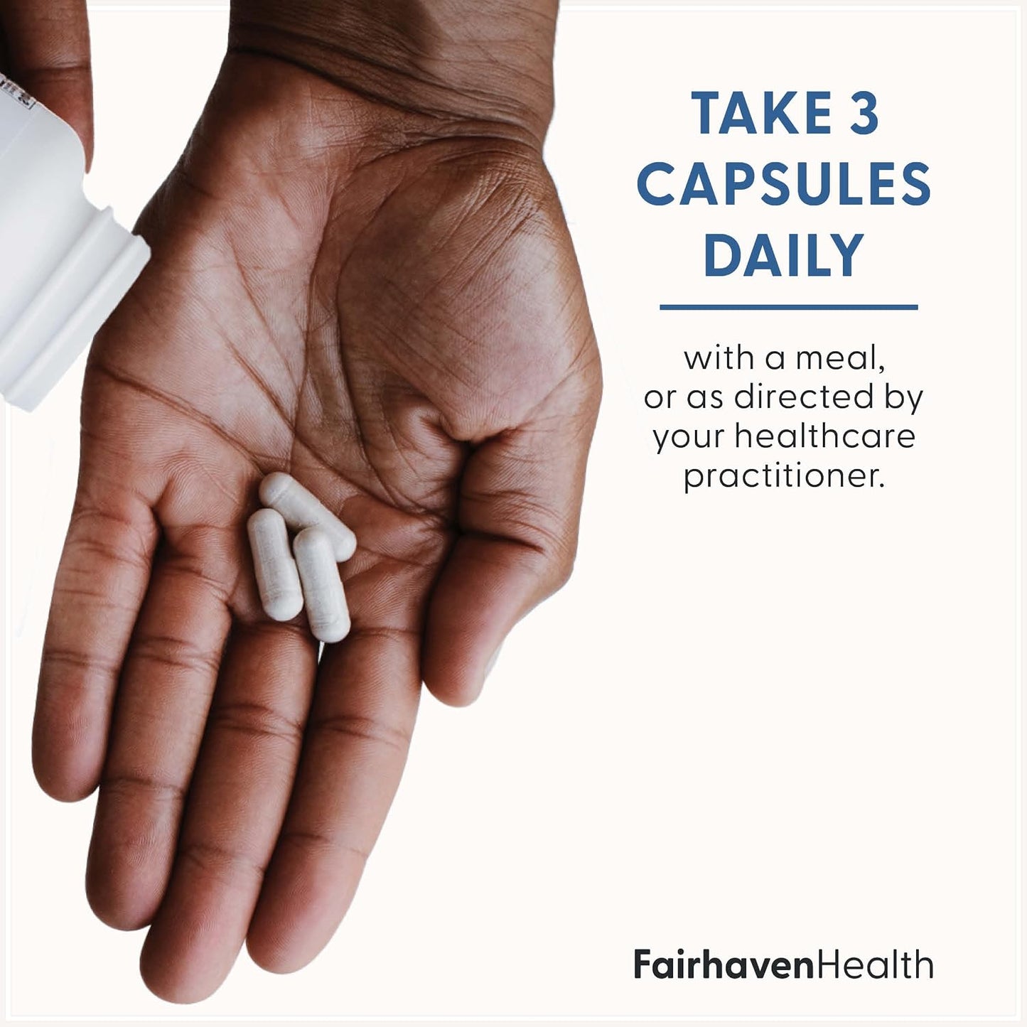Fairhaven Health FertilAid for Men - Male Fertility Supplement with Zinc, Folate & CoQ10, 90 Capsules - görsel 3