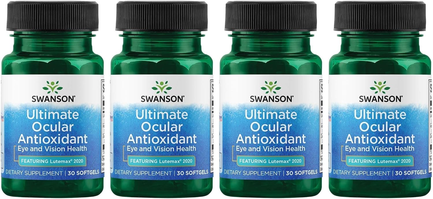 Swanson Ultra Ocular Antioxidant - Featuring Lutemax 2020 30 Softgels (Pack of 2) - görsel 2