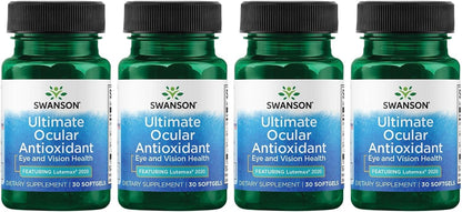 Swanson Ultra Ocular Antioxidant - Featuring Lutemax 2020 30 Softgels (Pack of 2)