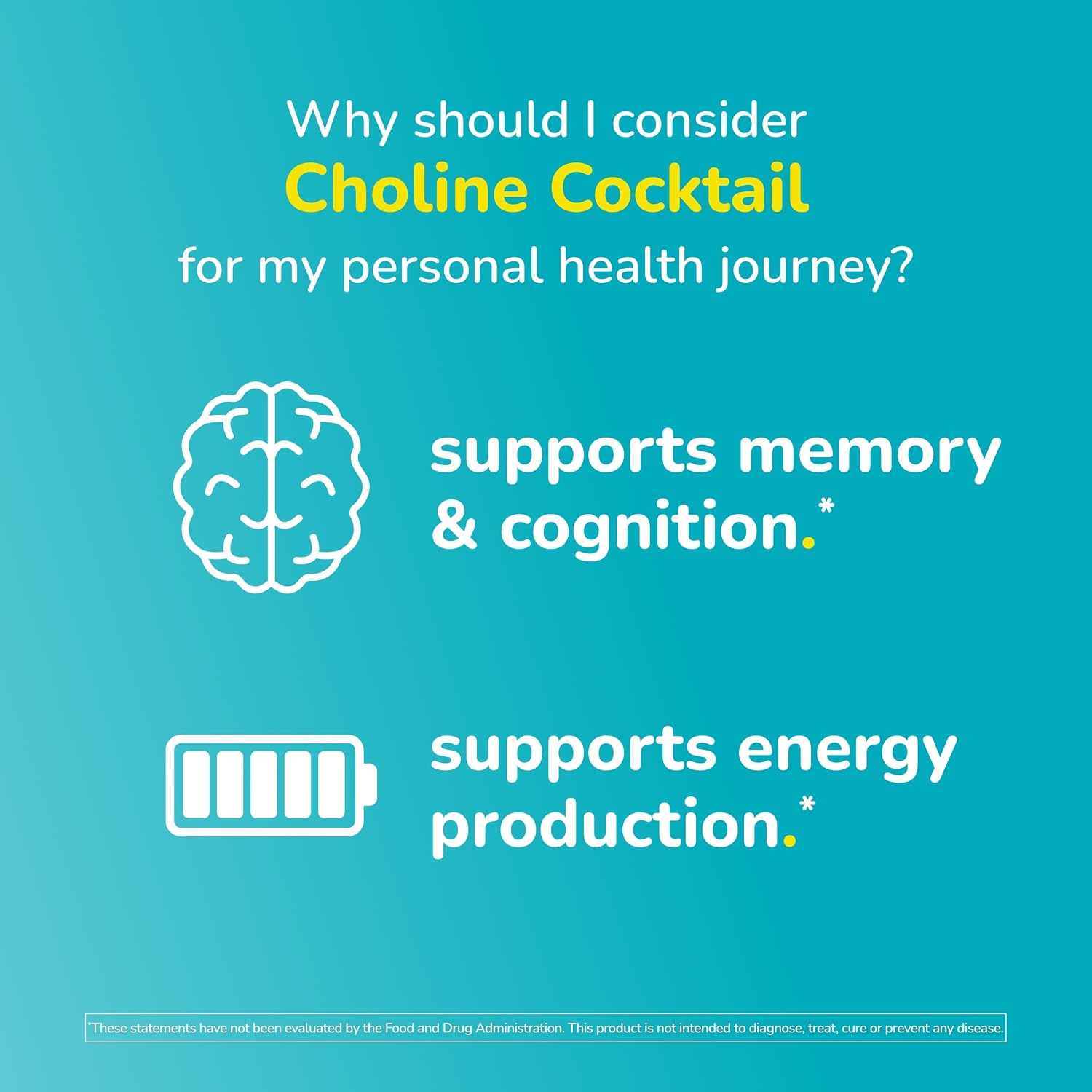 Twinlab Choline Cocktail – Brain Health & Energy Supplement - görsel 5