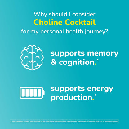 Twinlab Choline Cocktail – Brain Health & Energy Supplement