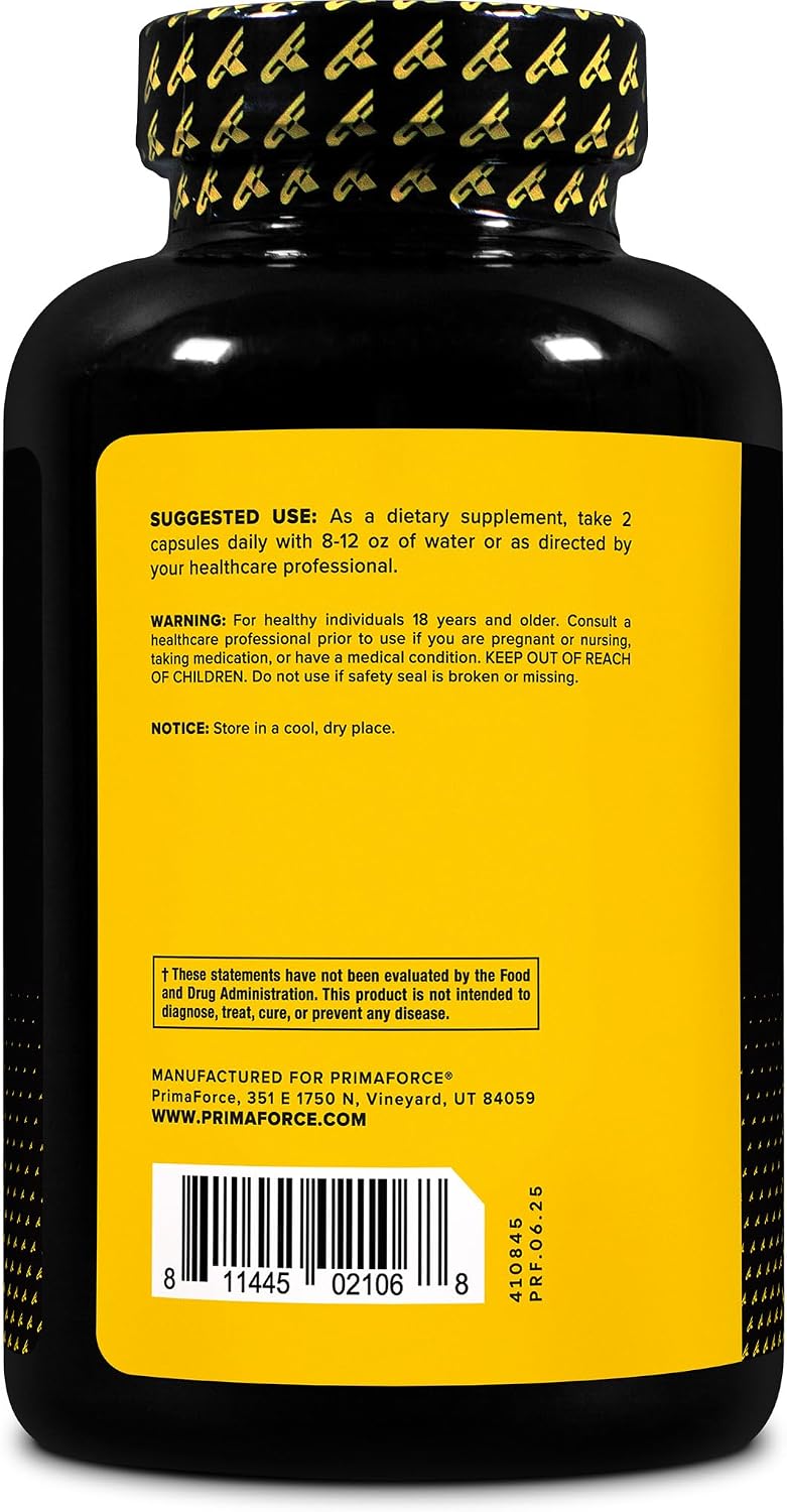Primaforce Fenugreek Seed Capsules (180 Capsules, 1350mg Per Serving) - görsel 3