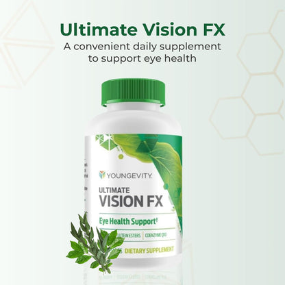 Youngevity Ultimate Vision FX – Eye Vitamin & Mineral Supplement, 60 Capsules