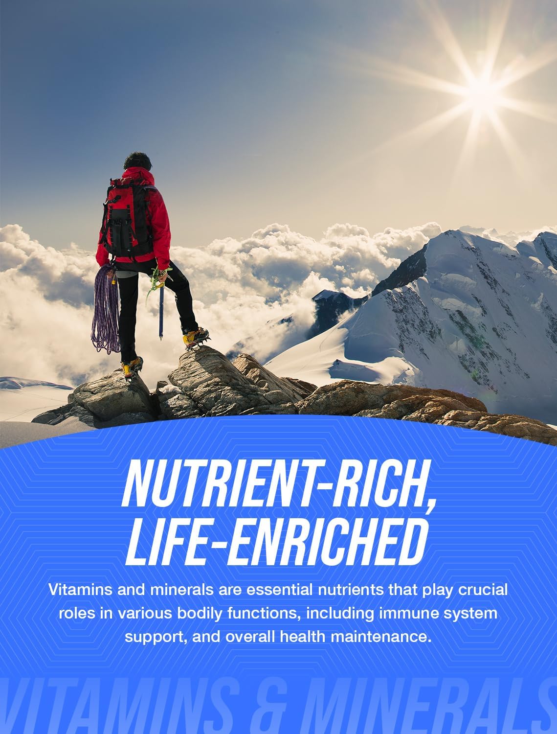 BulkSupplements.com Vitamin B12 Powder - Cyanocobalamin, 20mg per Serving, 500g - görsel 3