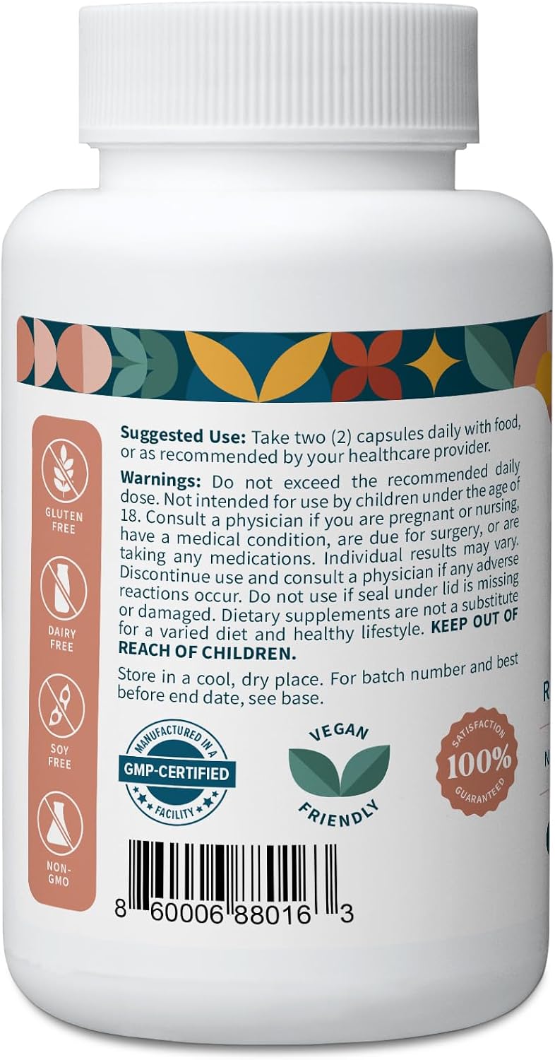 Pattern Wellness Maca Root Extract 20:1 - 500mg Per Serving - Tri-Colour Blend - 60 Vegan Capsules - görsel 2