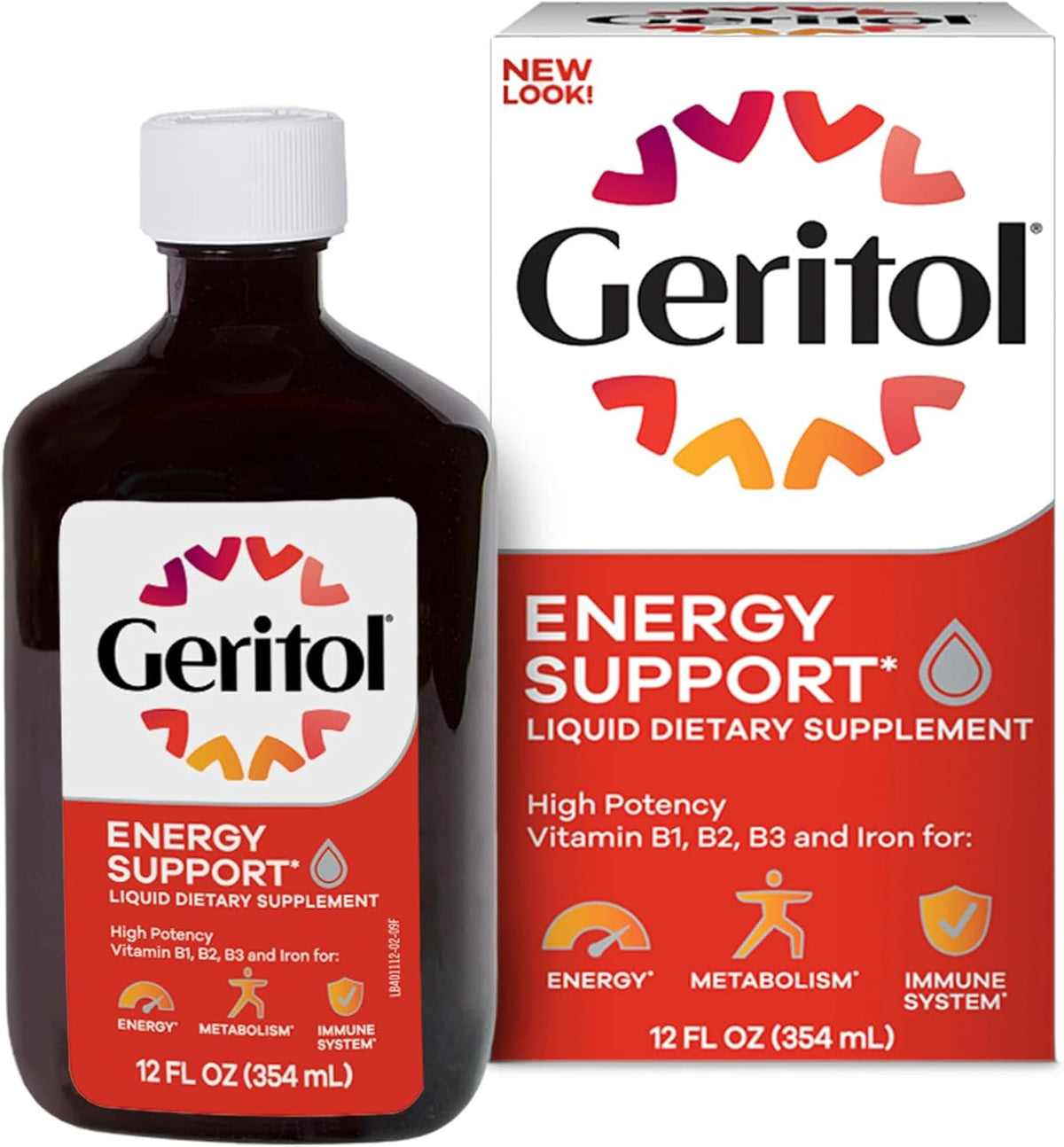 Geritol Liquid Supplement, B-Vitamins & Iron, 355 ml - görsel 5