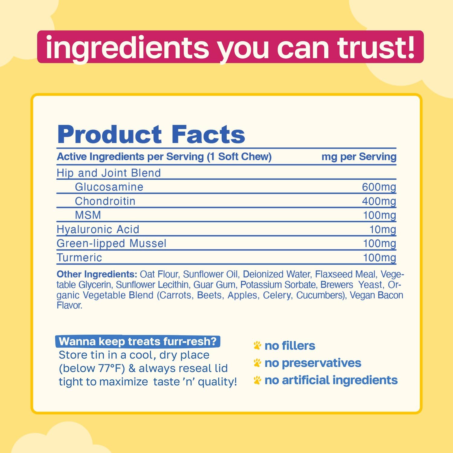 Happy Paws Skin and Coat Supplement for Dogs, Itch and Allergy Relief, 100 Chews - görsel 7