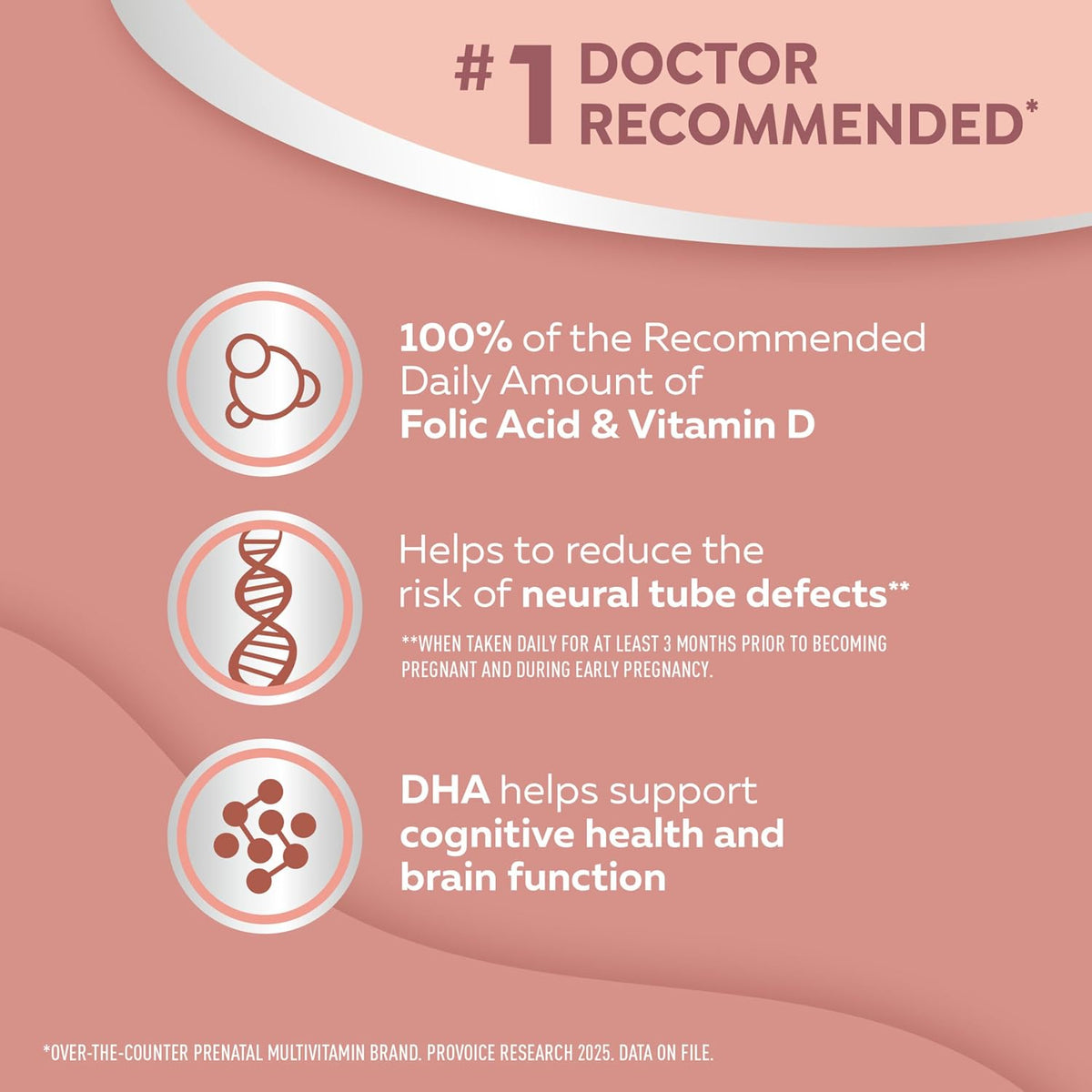 Materna Prenatal Multivitamin with DHA - 60 Tablets + 60 Softgels - görsel 5
