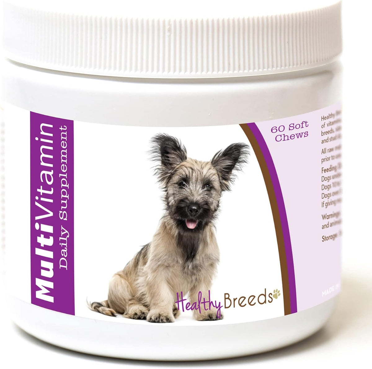 Healthy Breeds Skye Terrier Multivitamin Soft Chews (60 Count) - görsel 1