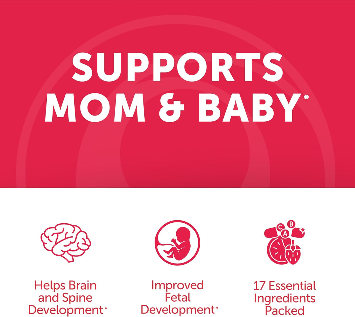 Lunakai 17-in-1 Prenatal Vitamins and Biotin Gummies Bundle - görsel 8