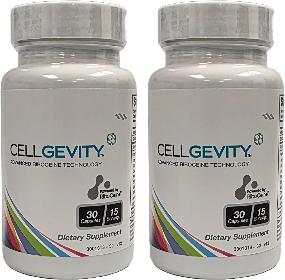 Cellgevity with Advanced RiboCeine Technology, 30 Vegetable Capsules, 15 Servings (Pack of 2) - görsel 1