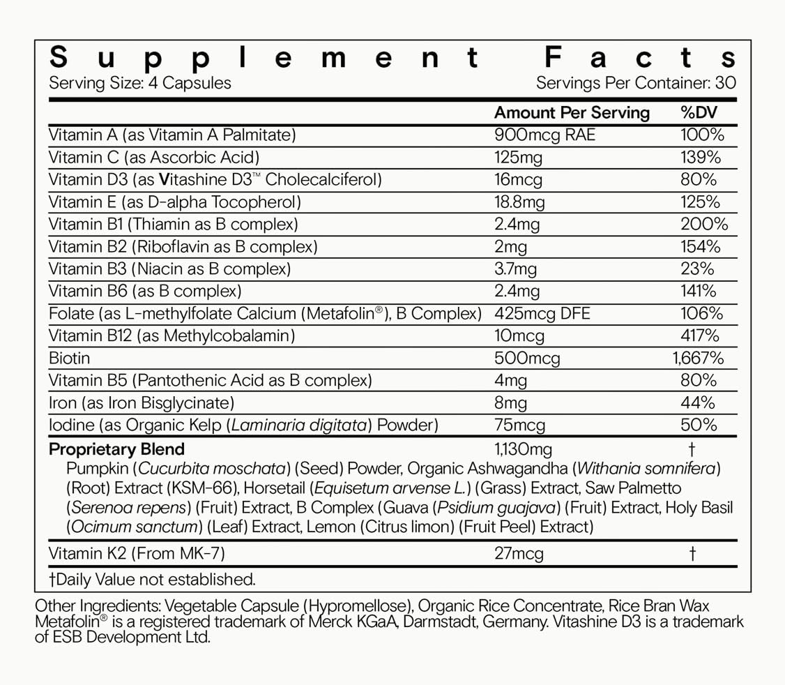 Moon Juice SuperHair Hair Growth Vitamins - görsel 6