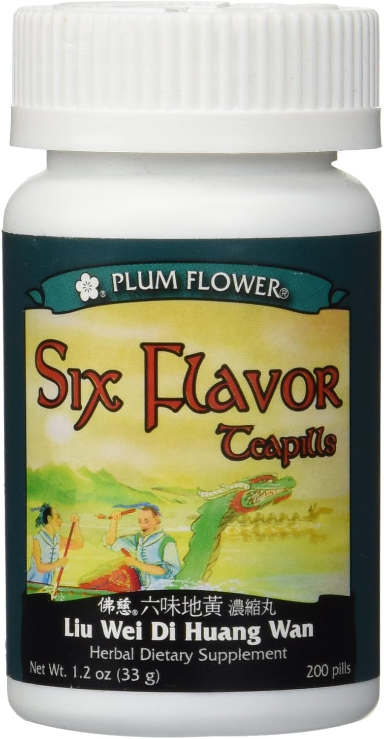 Six Flavour Teapills (Liu Wei Di Huang Wan), 200 ct - görsel 1
