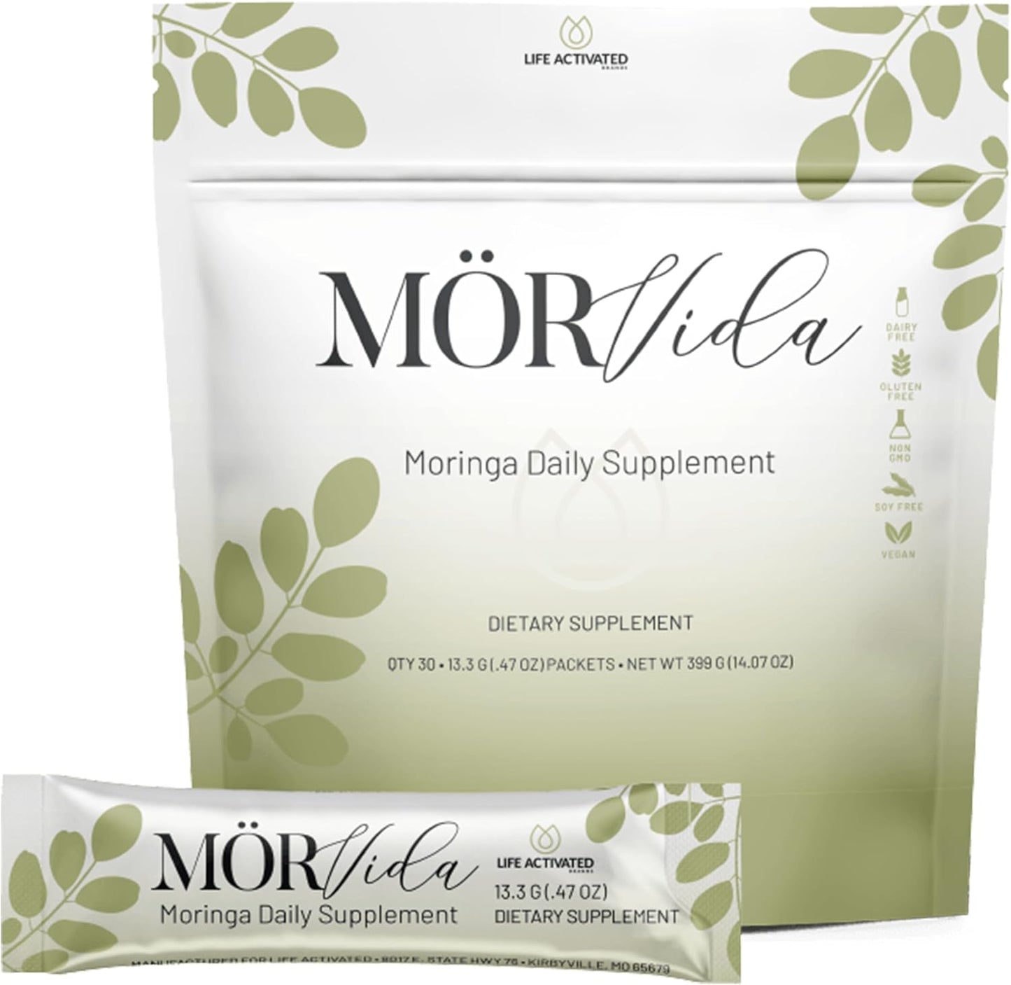 Mörvida Daily Supplement - Moringa Oleifera from The Himalayas - 30 Sachets - görsel 1