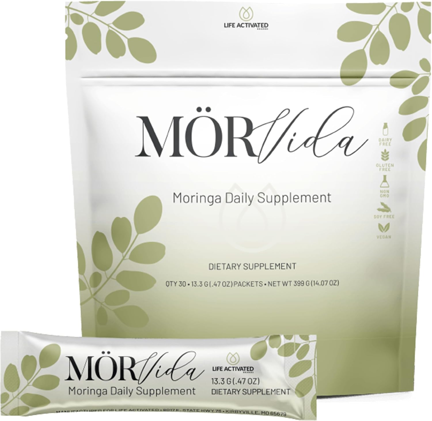 Mörvida Daily Supplement - Moringa Oleifera from The Himalayas - 30 Sachets - görsel 1
