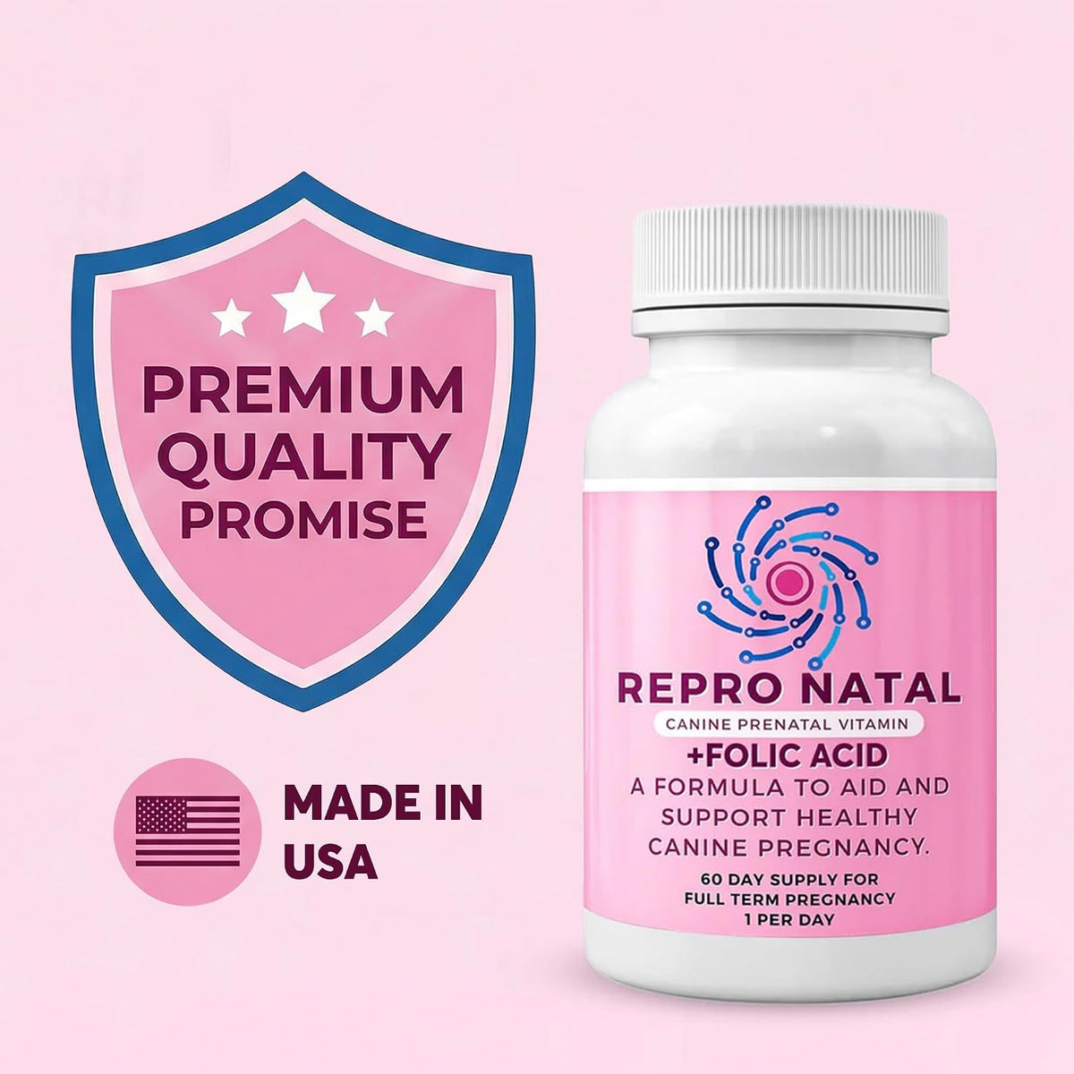 ReproNatal Prenatal Multivitamin Capsules for Dogs – 60-Day Supply - görsel 4