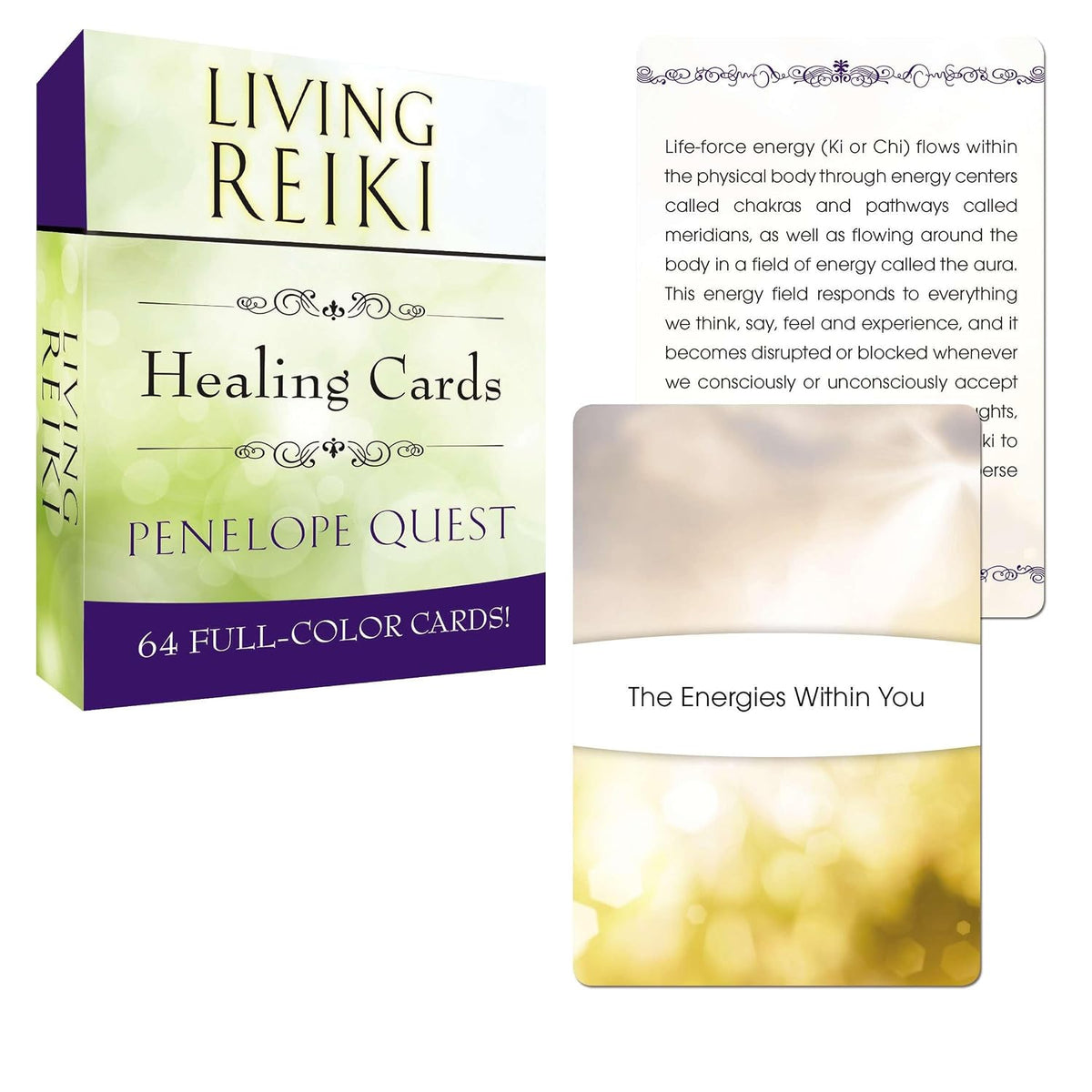 Living Reiki Healing Cards (Tarcher Inspiration Cards) - görsel 1