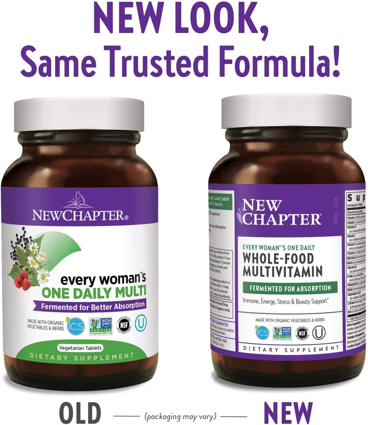 New Chapter Every Woman's One Daily Women's Multivitamin, 24 Count - görsel 2
