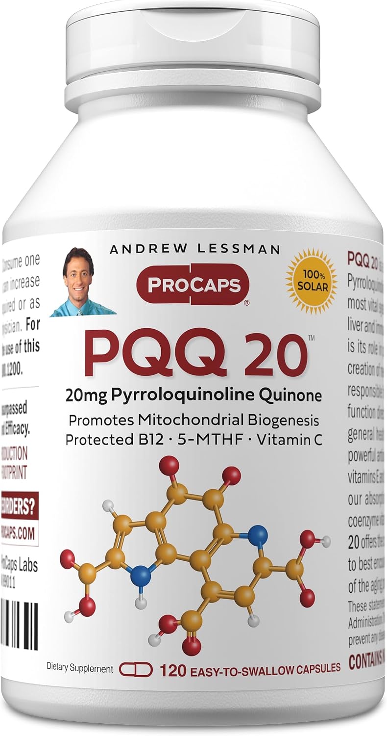 ANDREW LESSMAN PQQ 20mg – 60 Capsules - görsel 9