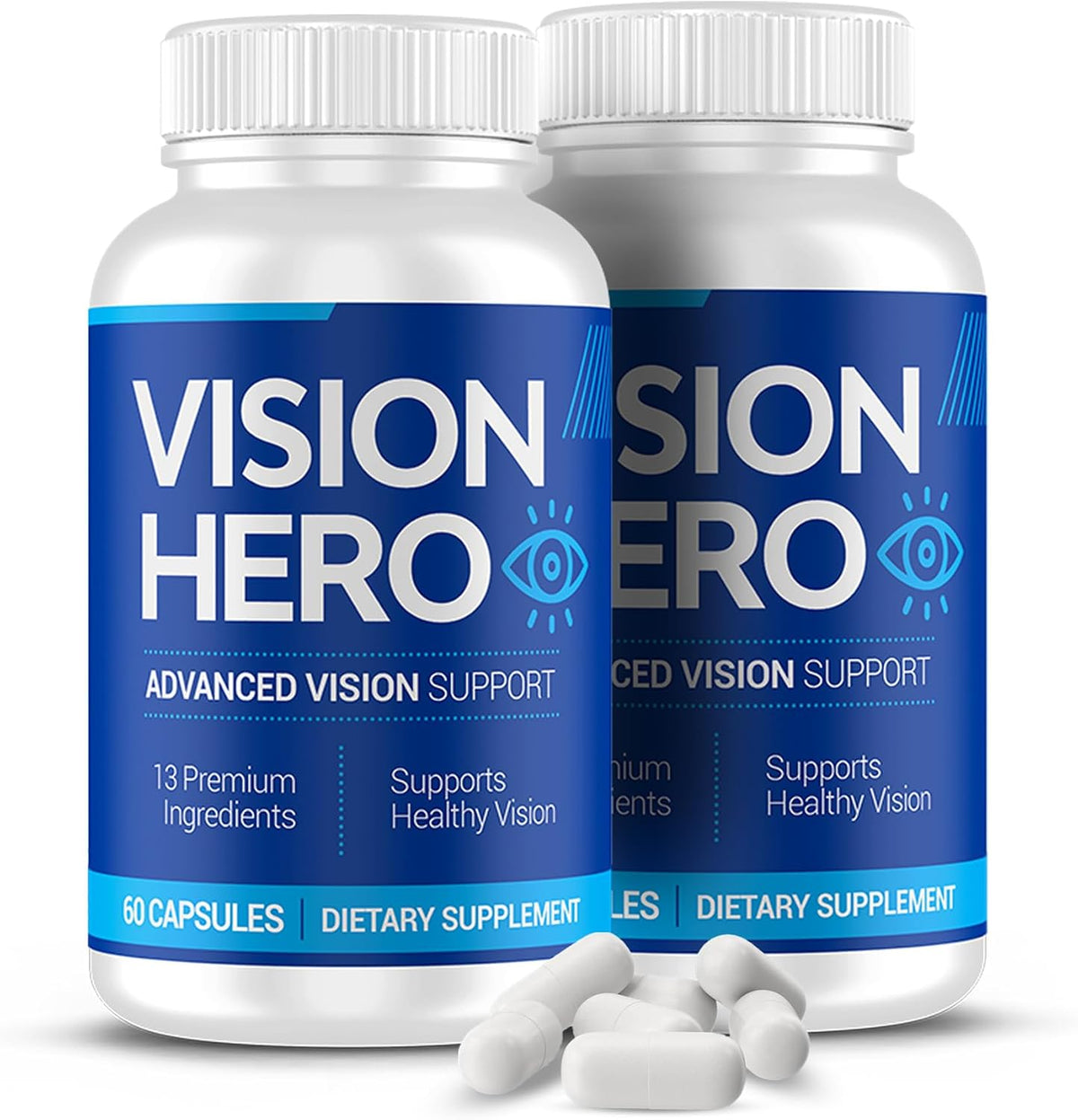 Vision Hero Advanced Vision Support - 60 Capsules (Pack of 2) - görsel 1