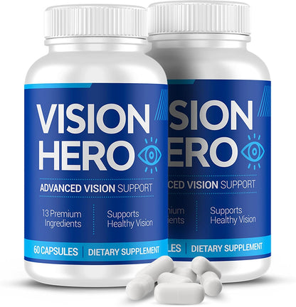 Vision Hero Advanced Vision Support - 60 Capsules (Pack of 2)