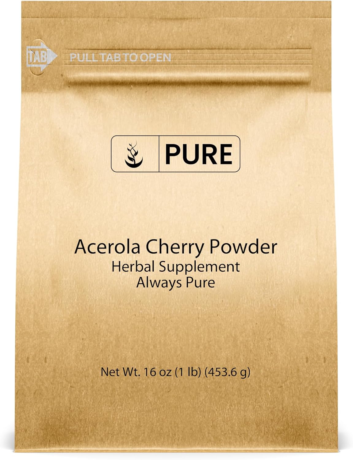 Pure Original Ingredients Acerola Cherry Powder 113g Non-GMO, Gluten-free, Eco-Friendly Packaging - görsel 6