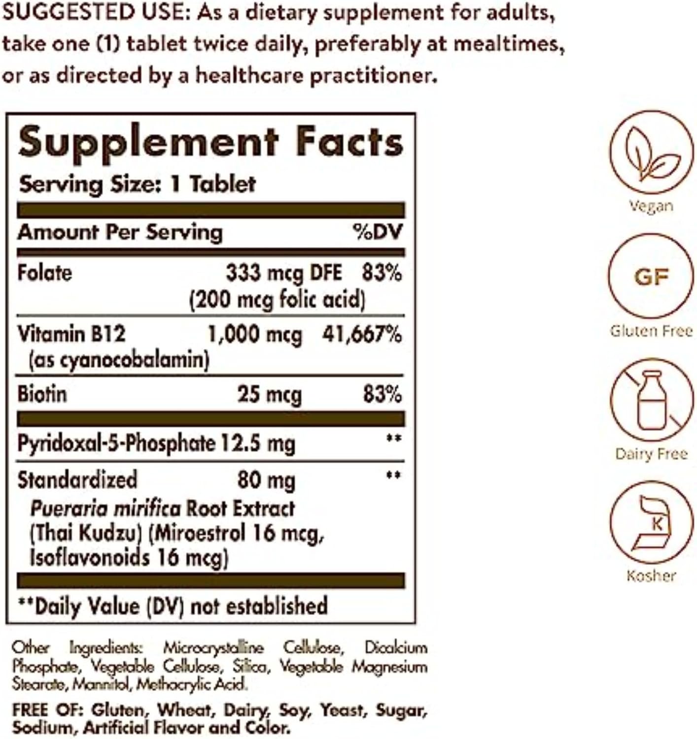 Solgar Women's Balancing Formula, 60 Tablets - görsel 2