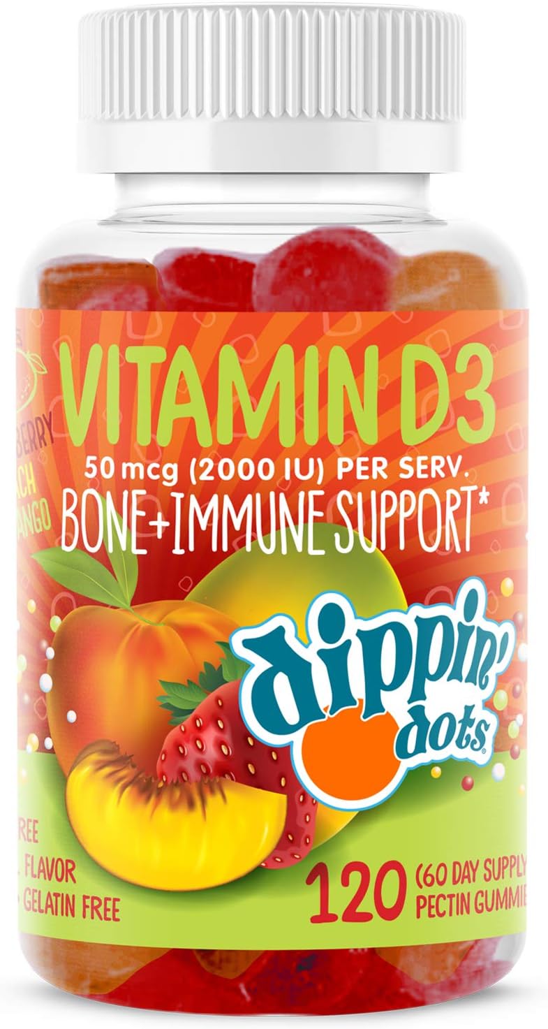Vital+Boon Vitamin D3 Gummies – Bone & Immune Support (60 Gummies) - görsel 4