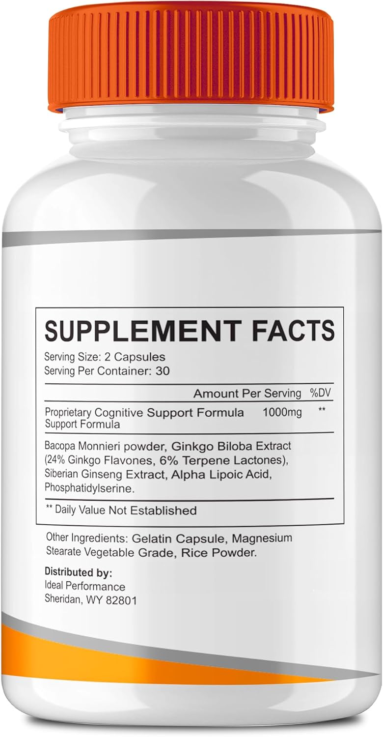 Arialief Brain Supplement Capsules for Memory and Focus – 3 Pack - görsel 2