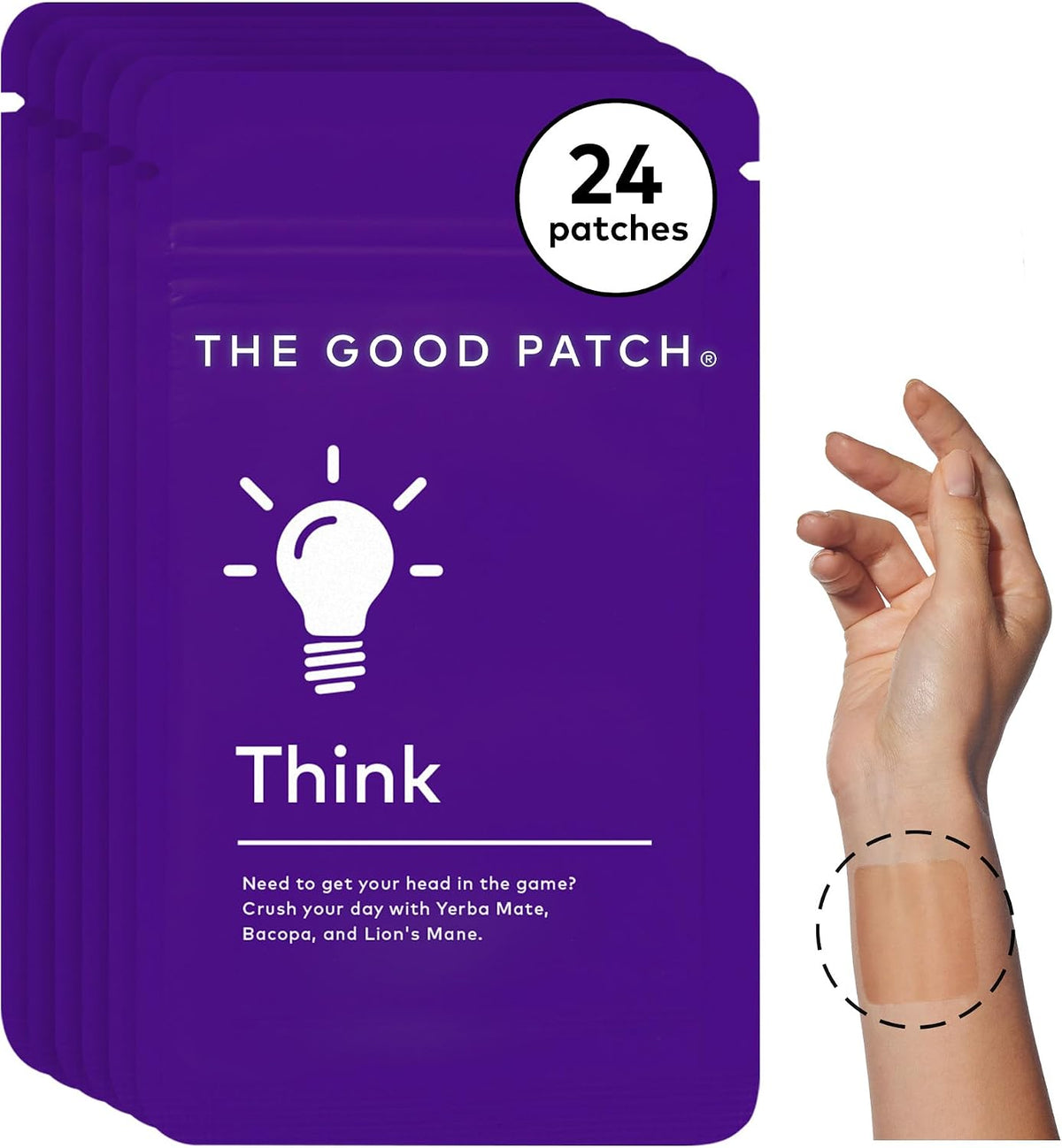 The Good Patch Weekday Hustle Duo - Awake B12 and Think Patches - görsel 9