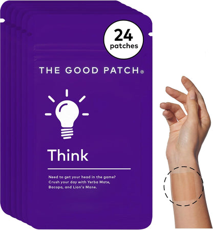 The Good Patch Weekday Hustle Duo - Awake B12 and Think Patches