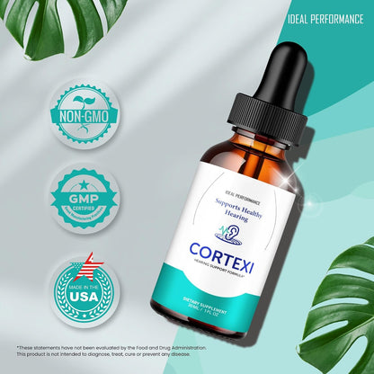 Cortexi Hearing Support Drops - High Strength Liquid Food Supplement for Tinnitus Support (Pack of 5)