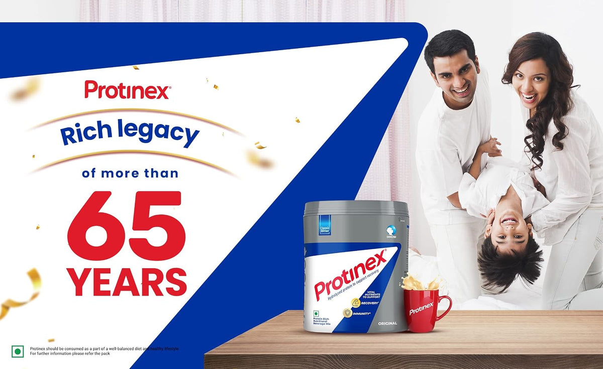 Protinex Original Health and Nutritional Drink - High Protein Powder with 17 Essential Vitamins and Minerals - görsel 5