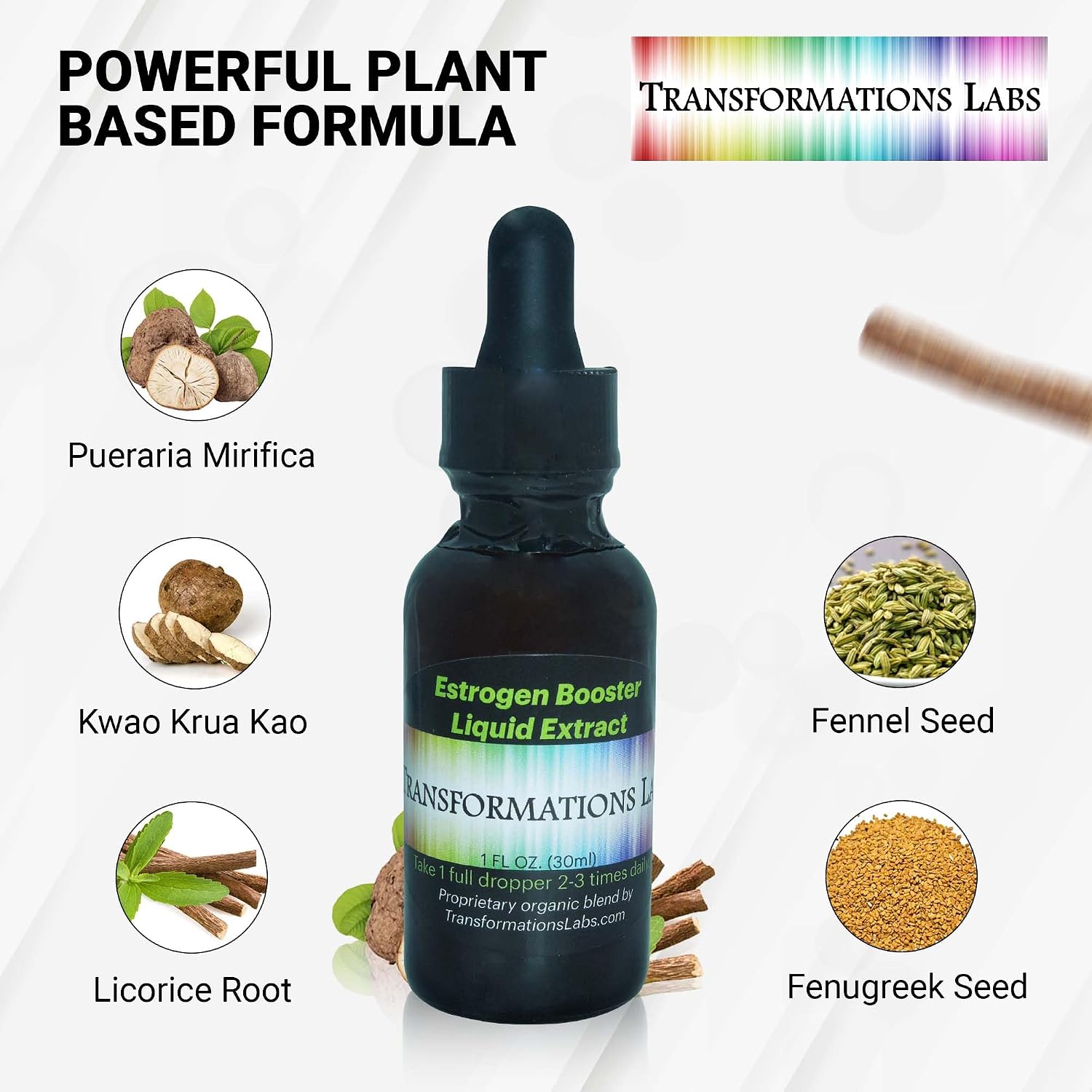 Transformations Labs MTF E-Booster & T-Blocker Liquid Extracts – Transitioning Transgender Kit Twin Pack - görsel 4