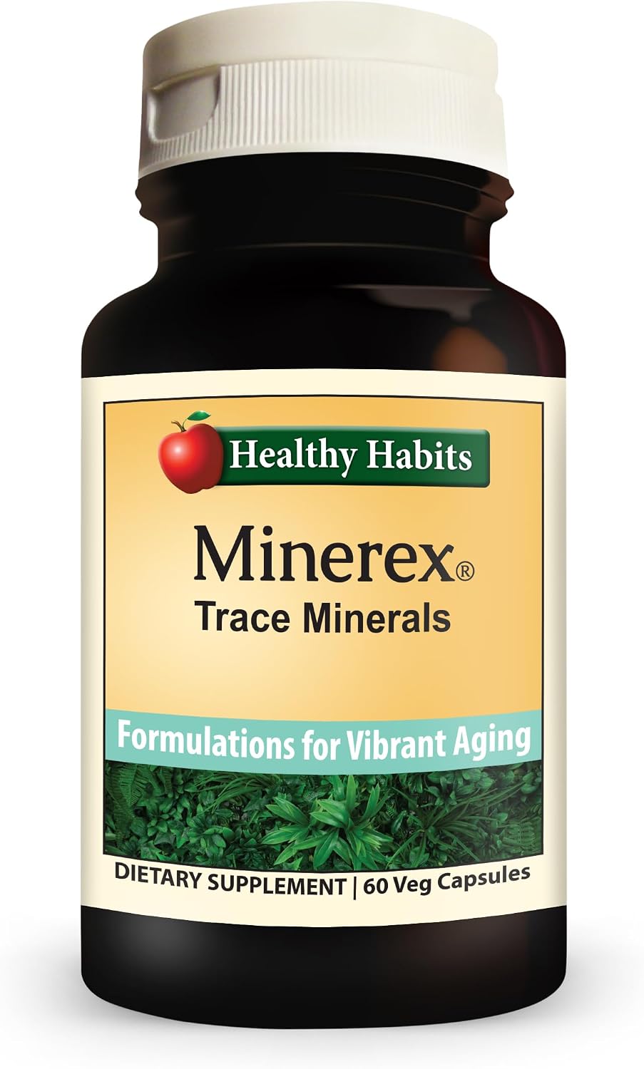 Healthy Habits MINEREX High-Strength Complete Mineral Food Supplement with Sentramin Plant and Sea-Bed Minerals, 60 Capsules - görsel 1
