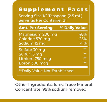 Premier Research Labs Premier pH Minerals - Trace Mineral Drops, Magnesium Supplement for Water - 60 ml