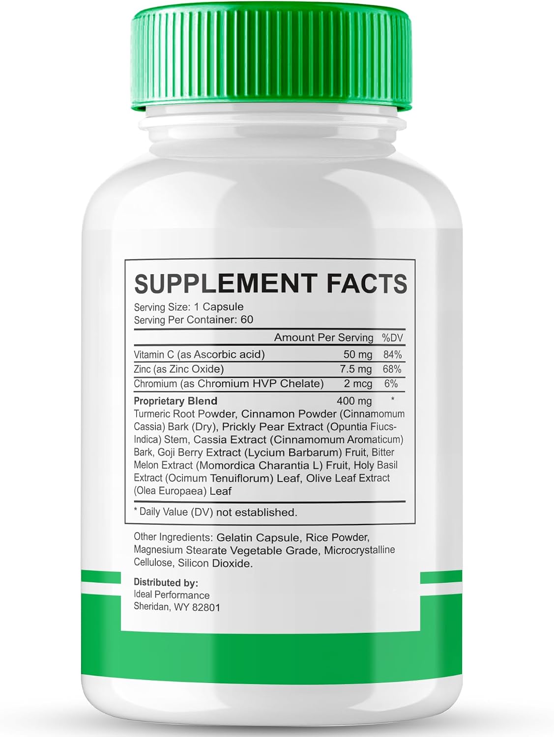 Zempoza Blood Formula Food Supplement Capsules - Maximum Strength with Vitamin C, Zinc & Cinnamon (Pack of 5) - görsel 2