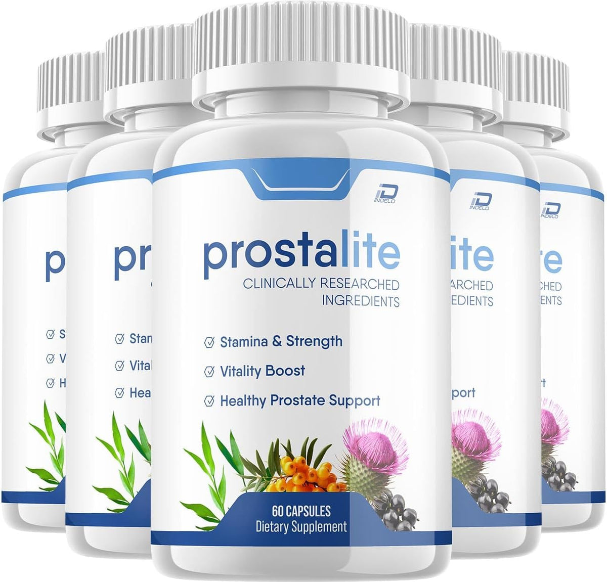 Prostalite Supplement – Advanced Formula (5 Pack, 300 Capsules) - görsel 1