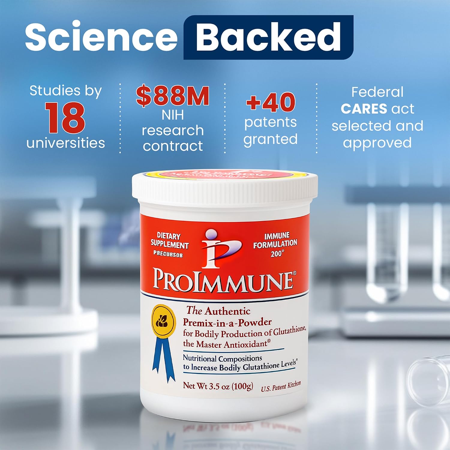ProImmune Immune Formulation 200 Glutathione Supplement - 62 Servings (2-Month Supply) - görsel 8