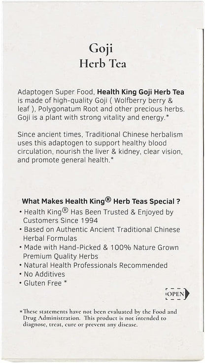 Health King Goji Tea – 20 Tea Bags