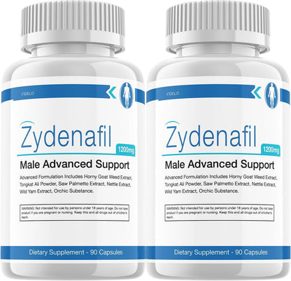 Zydenafil for Men - Advanced Performance Supplement (120 Capsules, 2 Pack)