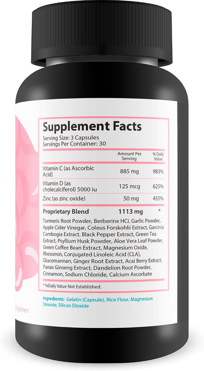 Limbic System Rewire Capsules – Our Best Mood Support Supplement with Vitamin D3 5000 IU