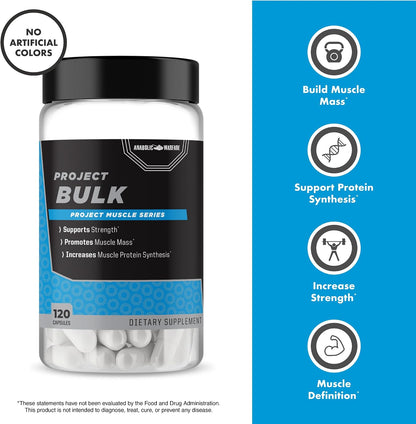 Anabolic Warfare Project Bulk - Mass-Building Formula for Strength and Muscle Definition