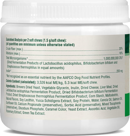 PetNC Natural Care Pre & Probiotic Soft Chews for Dogs - Liver Flavour, 120 Count