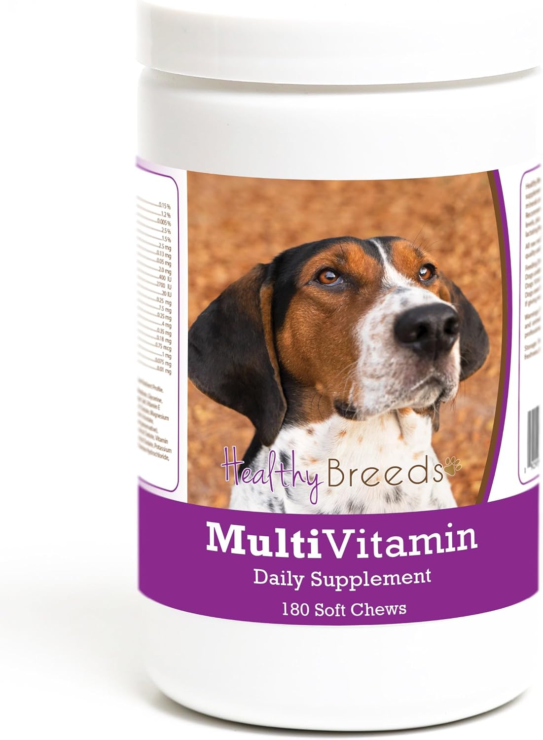 Healthy Breeds Treeing Walker Coonhound Multivitamin Soft Chew for Dogs 180 Count - görsel 1