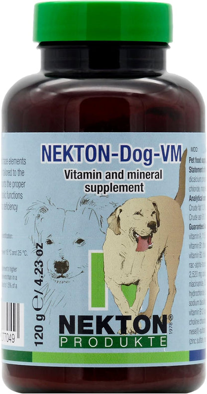 Nekton Dog-VM Canine Vitamin, Mineral and Trace Supplement, 120g