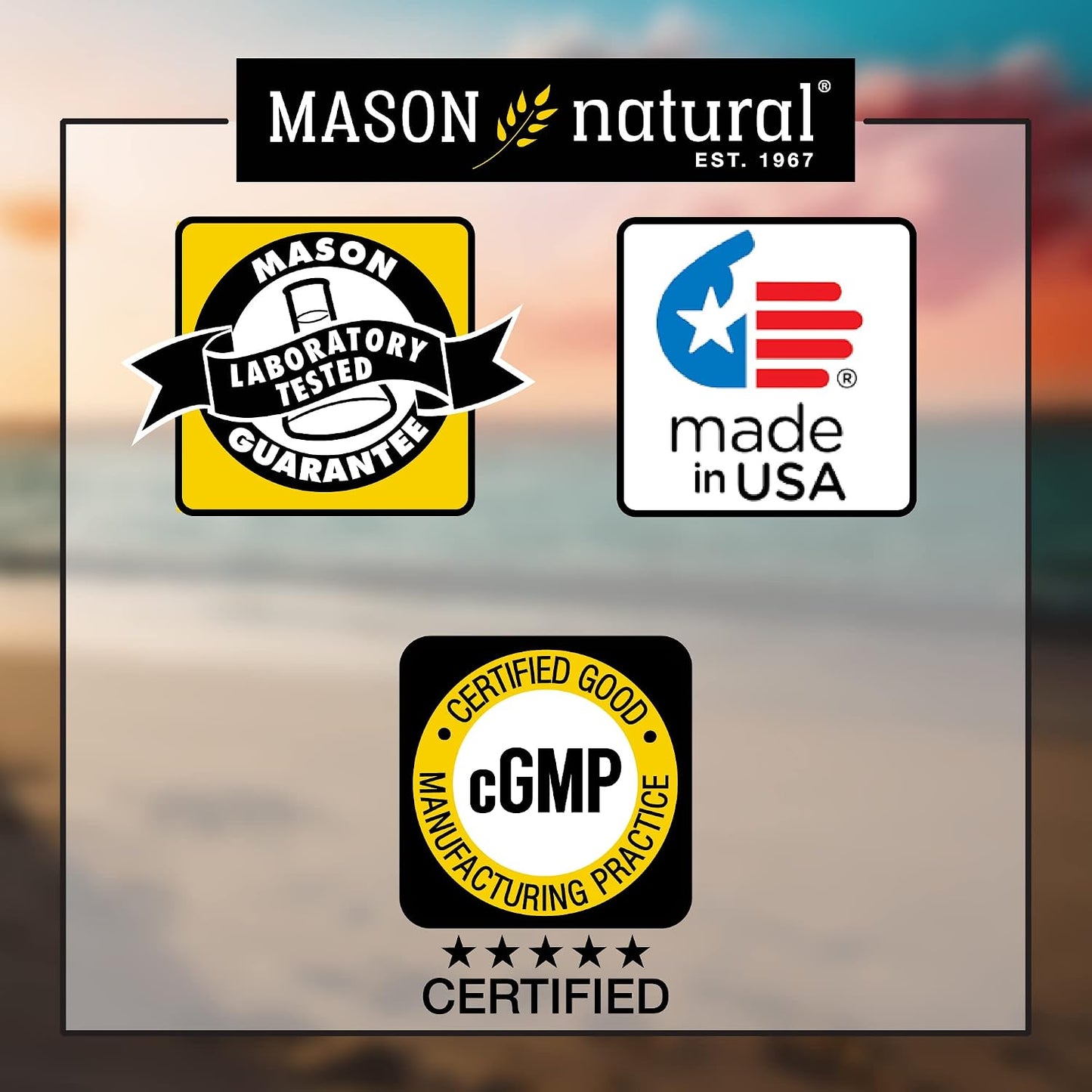 Mason Natural Vitamin D3 1000 IU from Fish Liver Oil Soft Capsules, 120 Capsules - görsel 5