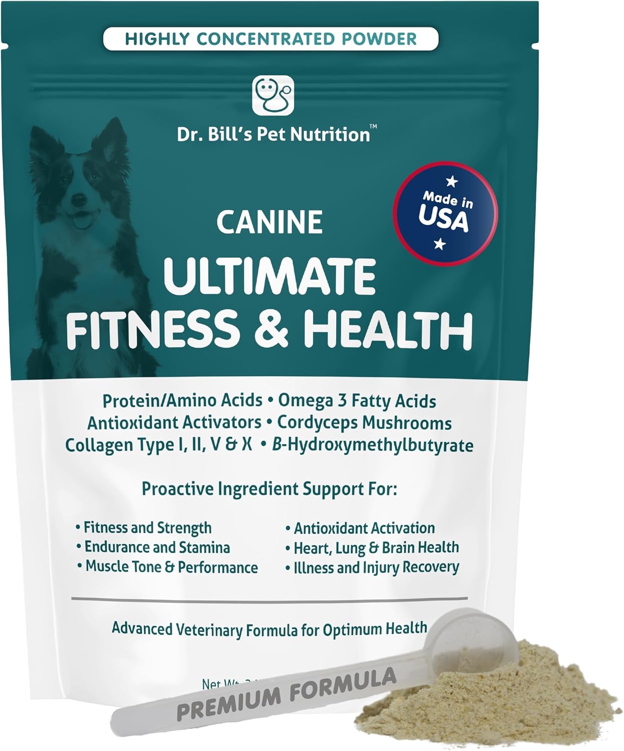 Dr. Bill’s Canine Ultimate Fitness & Health Daily Dog Multivitamin (340g) - görsel 9