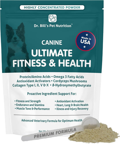 Dr. Bill’s Canine Ultimate Fitness & Health Daily Dog Multivitamin (340g)