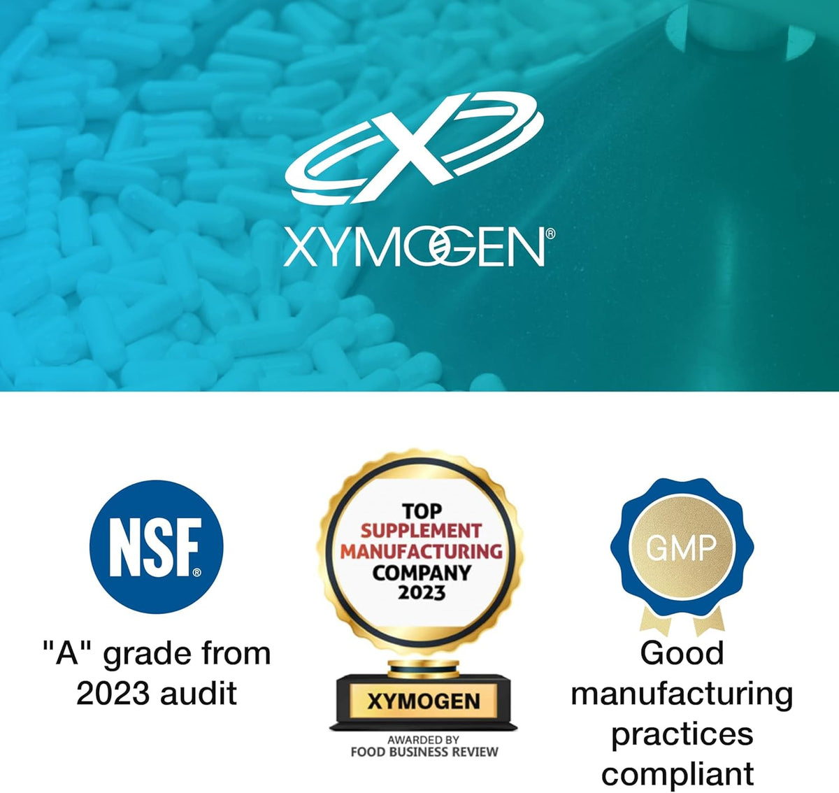 XYMOGEN MemorAll - Brain & Memory Support - Ginkgo Biloba, Bacopa and B Vitamins - Gluten-free, Dairy-free & Non-GMO - 60 Capsules - görsel 5